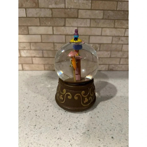 Walt Disney's Enchanted Tiki Room Musical Glitter Snow Globe - RARE! - Picture 2 of 5